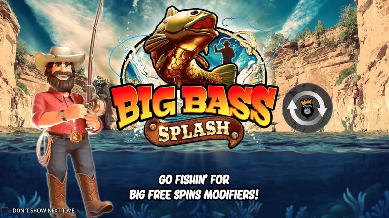Erleben Sie den Big Bass Splash - Der Slot, der das Glück beschert